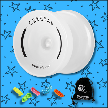 YOYO K2 MAGICYOYO RESPONSIVE - SOLID WHITE - FREE SHIPPING