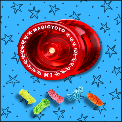 YO K1 MAGICYOYO RESPONSIVE - RED - FREE SHIPPING