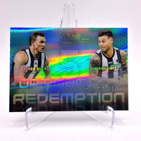 Collingwood Dual Signature Redemption (Buckley & Elliott) 01/50 LOW - 2022 AFL Select Optimum