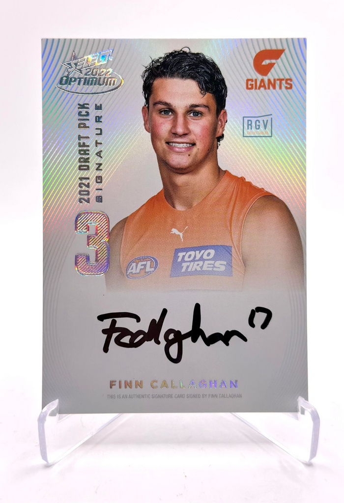 Finn Callaghan Platinum DPS 36/40 - 2022 AFL Select Optimum