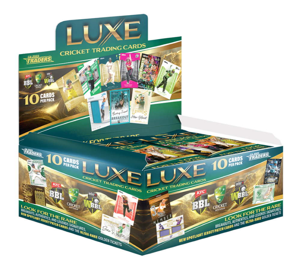 2023/24 TLA CA Traders LUXE Cricket Cards Hobby Box