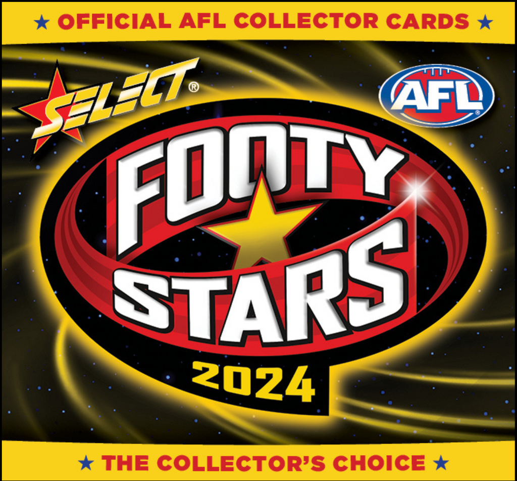 SELECT FOOTY STARS 2024 - 2 BOX COMBO RETAIL + HOBBY
