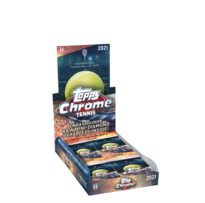 2021 Topps Chrome Tennis Lite Box