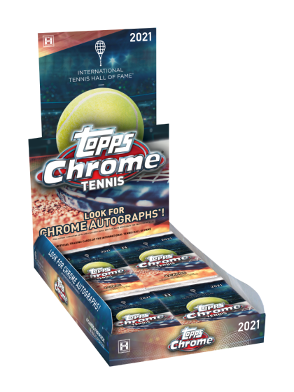 2021 Topps Chrome Tennis Hobby Box