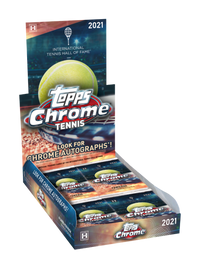 2021 Topps Chrome Tennis Hobby Box