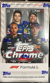 2021 Topps Chrome Formula 1 Racing Hobby Lite Box