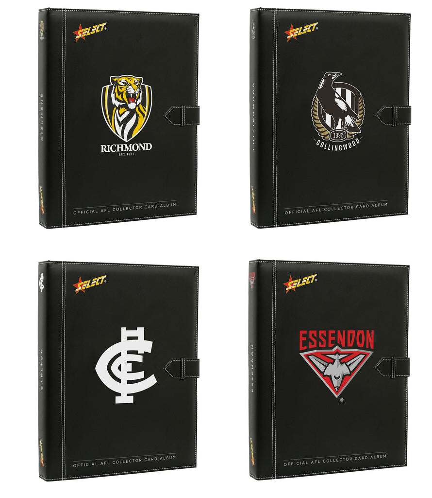 Official AFL Club Trading Card Album/Folder