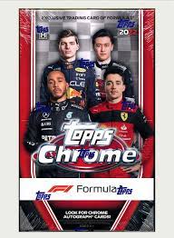 2022 Topps Chrome Formula 1 F1 Racing Hobby Box