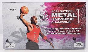 2021 UPPER DECK SKYBOX METAL UNIVERSE CHAMPIONS HOBBY BOX