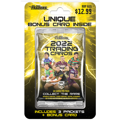 NRL Rugby League Traders 2022 Trading Cards Starter Pack