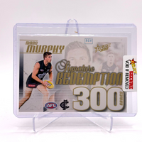 Marc Murphy 300 Game Signature Redemption 31/50 - 2023 AFL Select Footy Stars