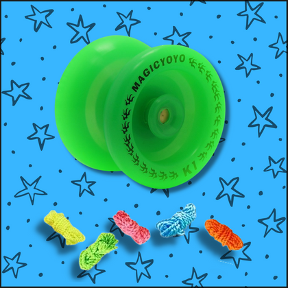 YO K1 MAGICYOYO RESPONSIVE - GREEN GLOW IN THE DARK - FREE SHIPPING