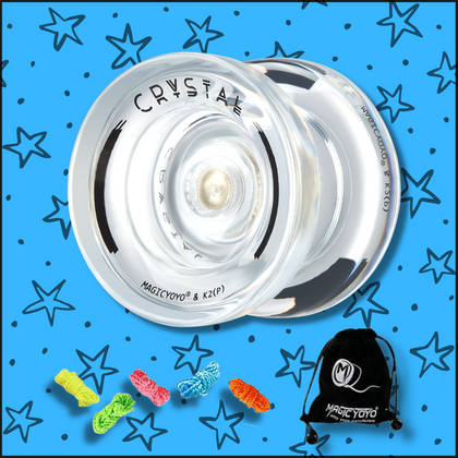 YOYO K2 MAGICYOYO RESPONSIVE - CLEAR WHITE - FREE SHIPPING