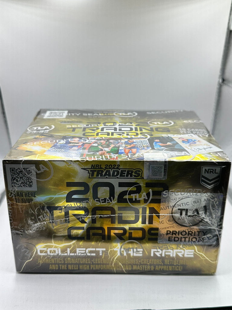 NRL Rugby League Traders 2022 Trading Cards Booster Box Priority