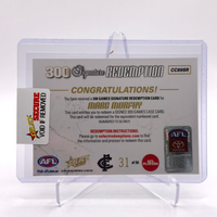 Marc Murphy 300 Game Signature Redemption 31/50 - 2023 AFL Select Footy Stars