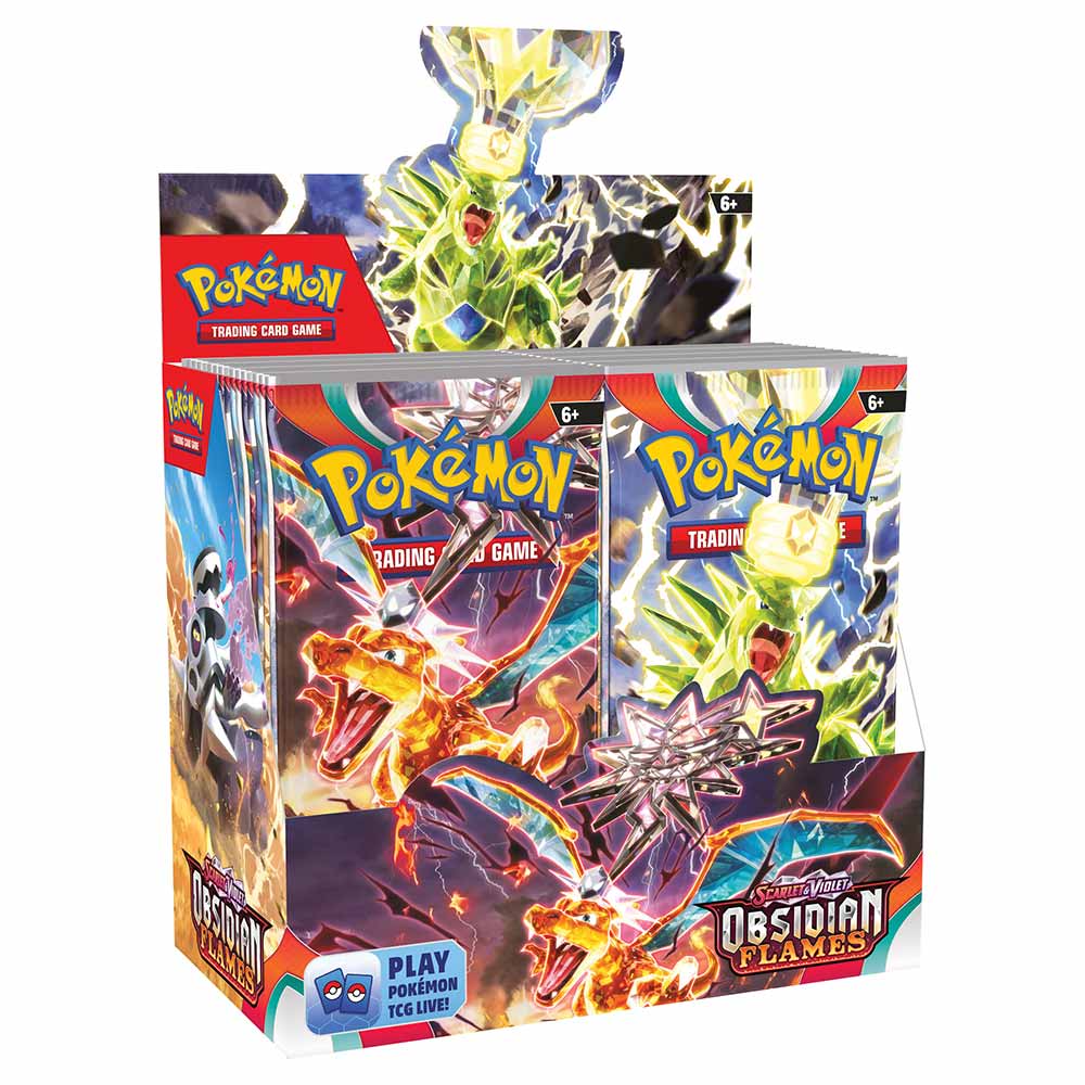 POKEMON TCG SCARLET & VIOLET OBSIDIAN FLAMES BOOSTER BOX