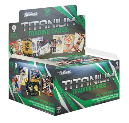 2024 TLA NRL Traders Titanium Sealed Trading Card Box (Pre-order Feb 29th)
