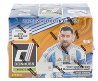 2025-26 Panini Donruss Road to World Cup Soccer Hobby Box