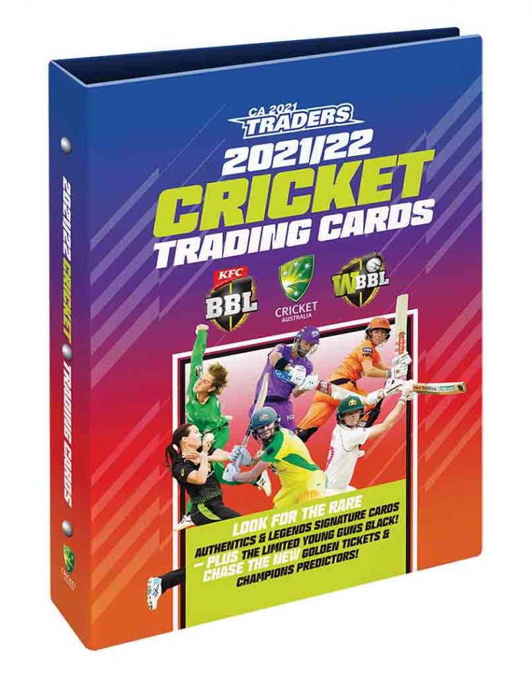 2021 / 22 TLA TRADERS CRICKET CARDS - COLLECTOR ALBUM