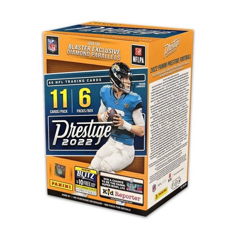 2022 PANINI NFL PRESTIGE FOOTBALL TRADING CARD BLASTER BOX
