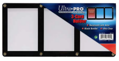Ultra Pro Screwdown Series 3-Card Holder