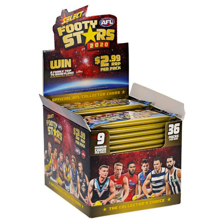 2020 Select AFL Footy Stars Booster Box
