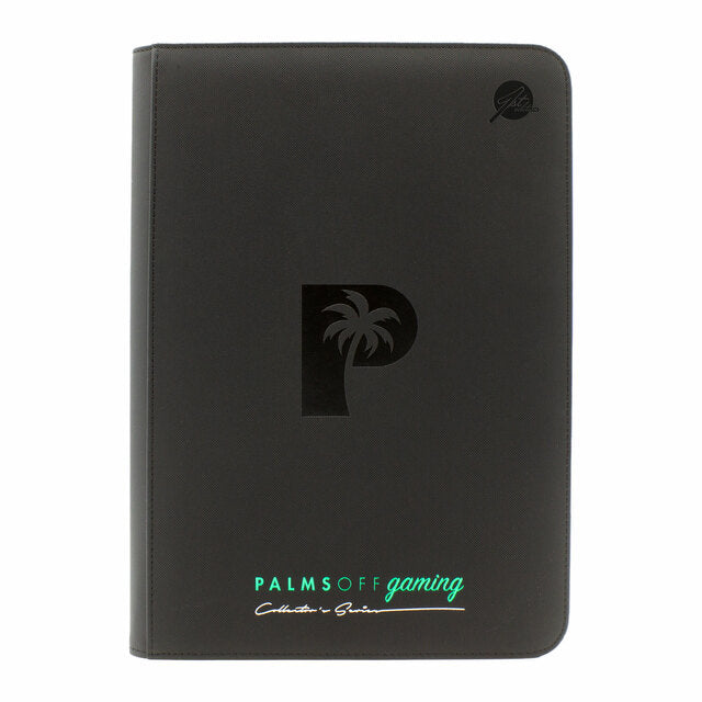 Palms Off Gaming Collector's Series Clear TOP LOADER Zip Binder