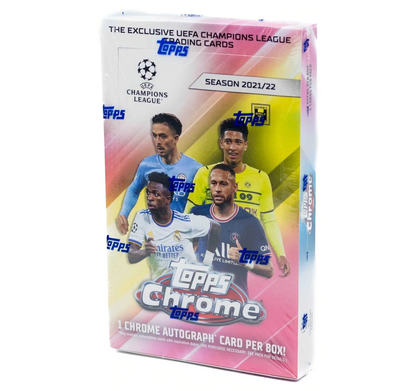 2021-22 Topps Chrome UEFA Champions League Soccer Hobby